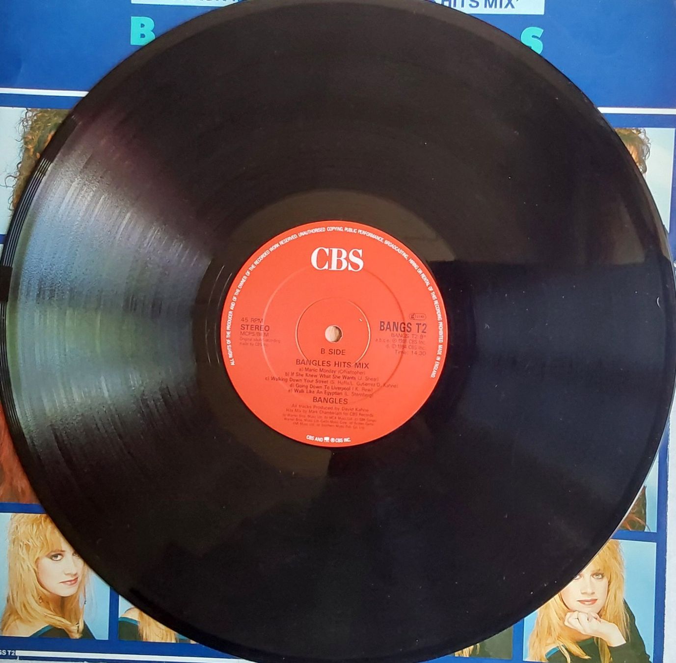 Vinyles: Vinyl Maxi Single - Bangles - Following - UK 87 – D'occasion à Villeret par Fil11 3