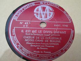 DISQUES 78 TOURS