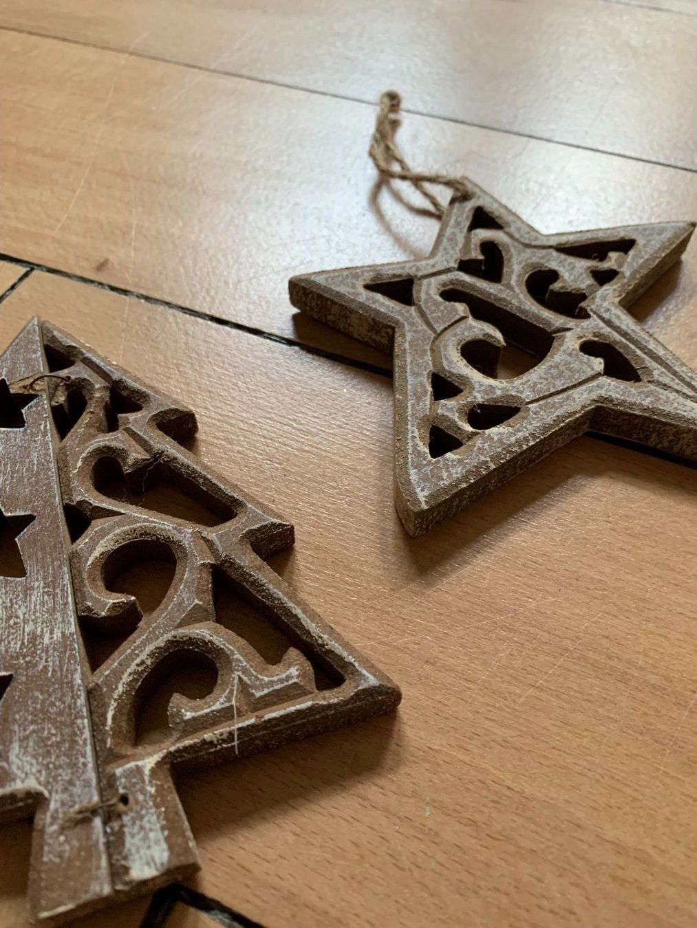 Alle Dekorationen: 2 Holz Figuren Weihnachten – Gebraucht aus Zürich von Diazaio 1