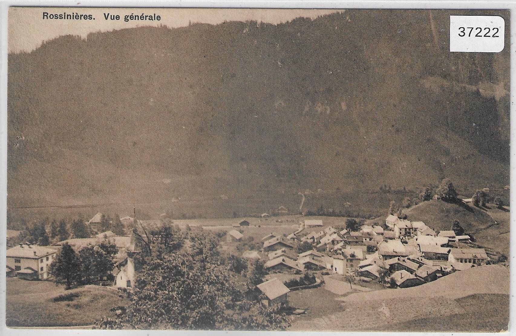 Cartoline postali: Rossinieres - Vue generale – Usato da Ettingen venduto da Kartenplanet