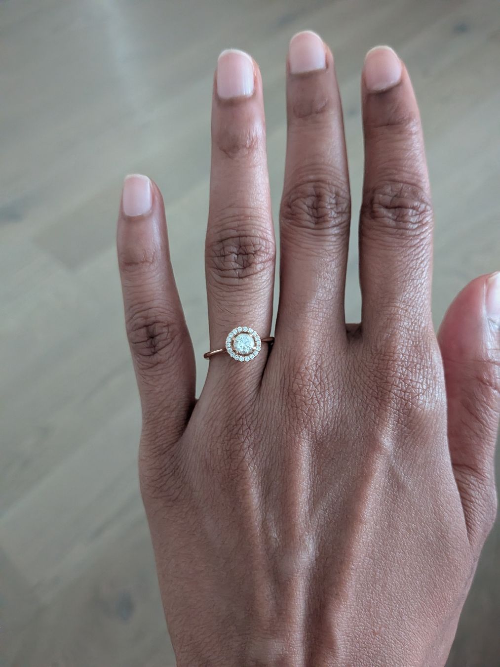 Anelli: Forever Mark Rose Gold Diamond Ring – Usato da Morges venduto da dhi_y2qk 2