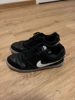 Vintage Nike SB Trainers, Black & White, Size UK 8