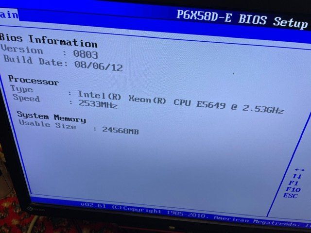 Gigabyte Schede madri: Gigabyte P6X58D-E + Xeon E5649 + Kühler + 24GB DDR3 – Usato da Ennetbaden venduto da djpejic 3