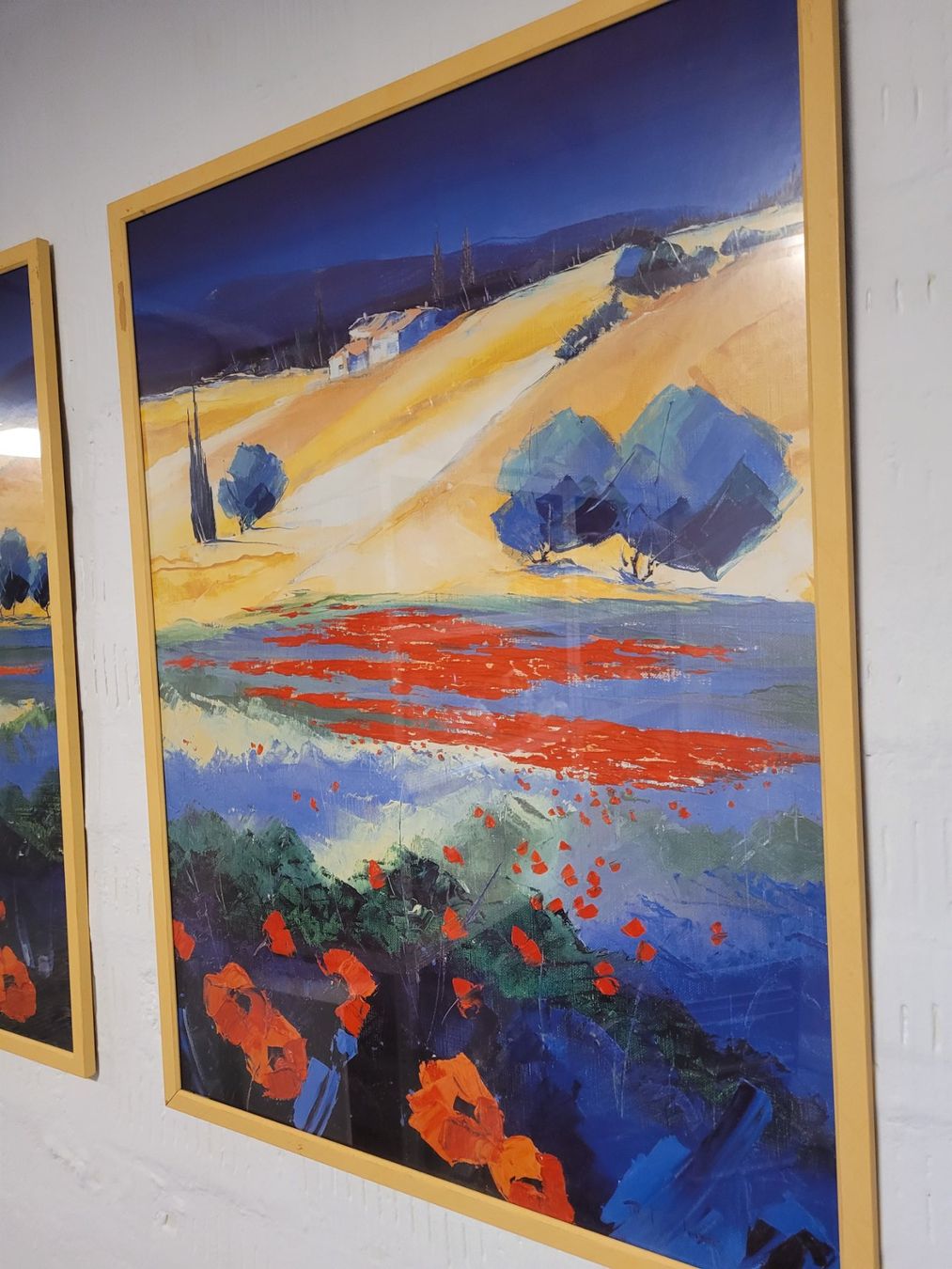 Dipinti: 3 Bilder  in starken Farben  gerahmt – Usato da Aarberg venduto da belaija 4