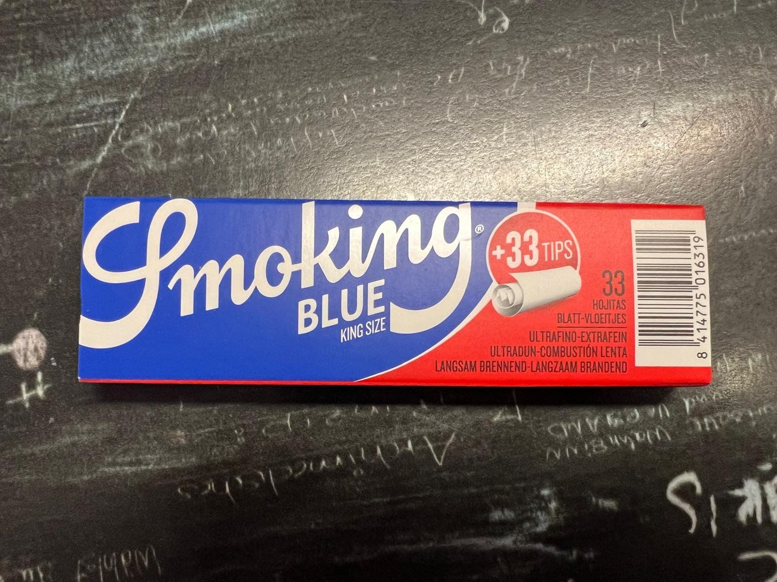 Tabak: 3x Smoking Blue KS Papers + Tips – Neu und originalverpackt aus Buchs SG von Pocolocoli 1