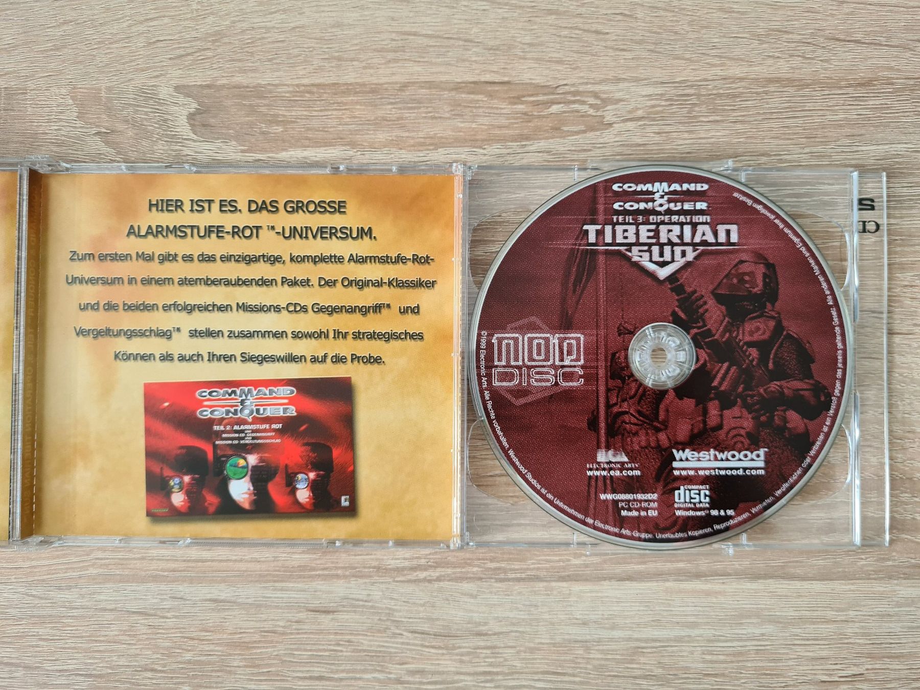 Giochi: Command & Conquer Tiberian Sun (2 CD) (German) - PC – Usato da Carouge GE venduto da Franllo 3