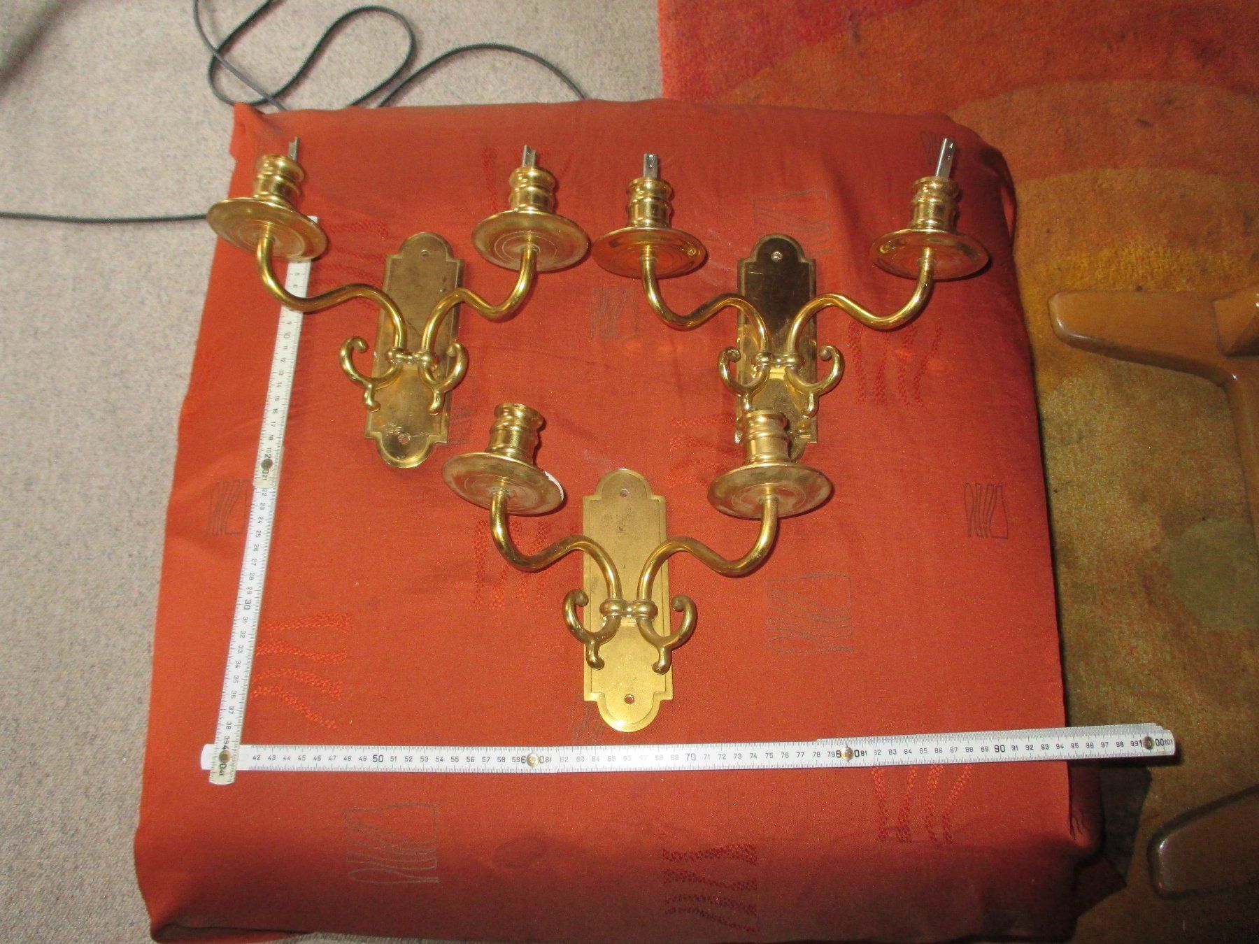 Lampade: Messinglampen, 3 Stk. – Difettoso da Flims - Dorf venduto da Stagediver 1