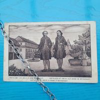 Bundesfeier-Postkarte 1914, Pestalozzi,Iselin in Schinznach