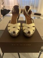 Chie Mihara sandals size 37, gold leather