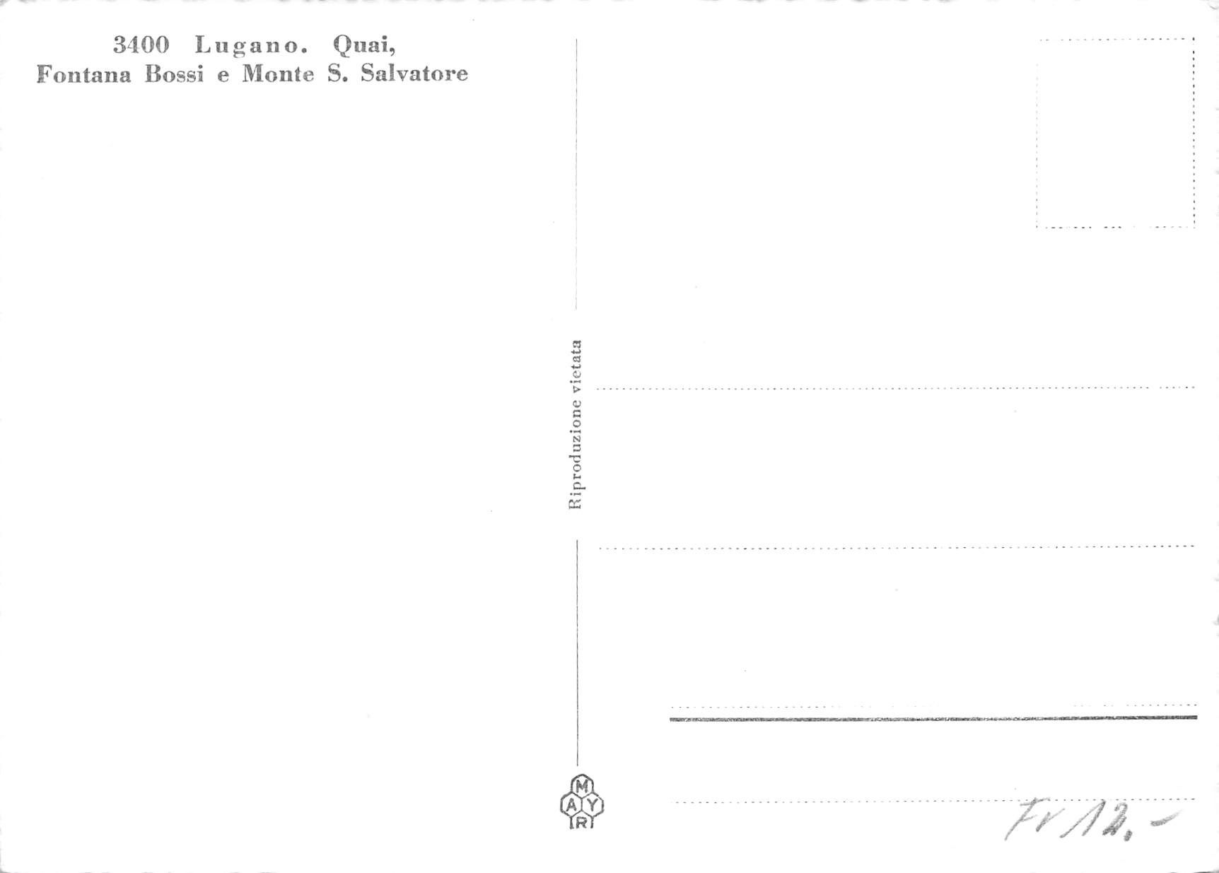 Cartes postales: Lugano G – D'occasion à Biasca par Blenio71 1