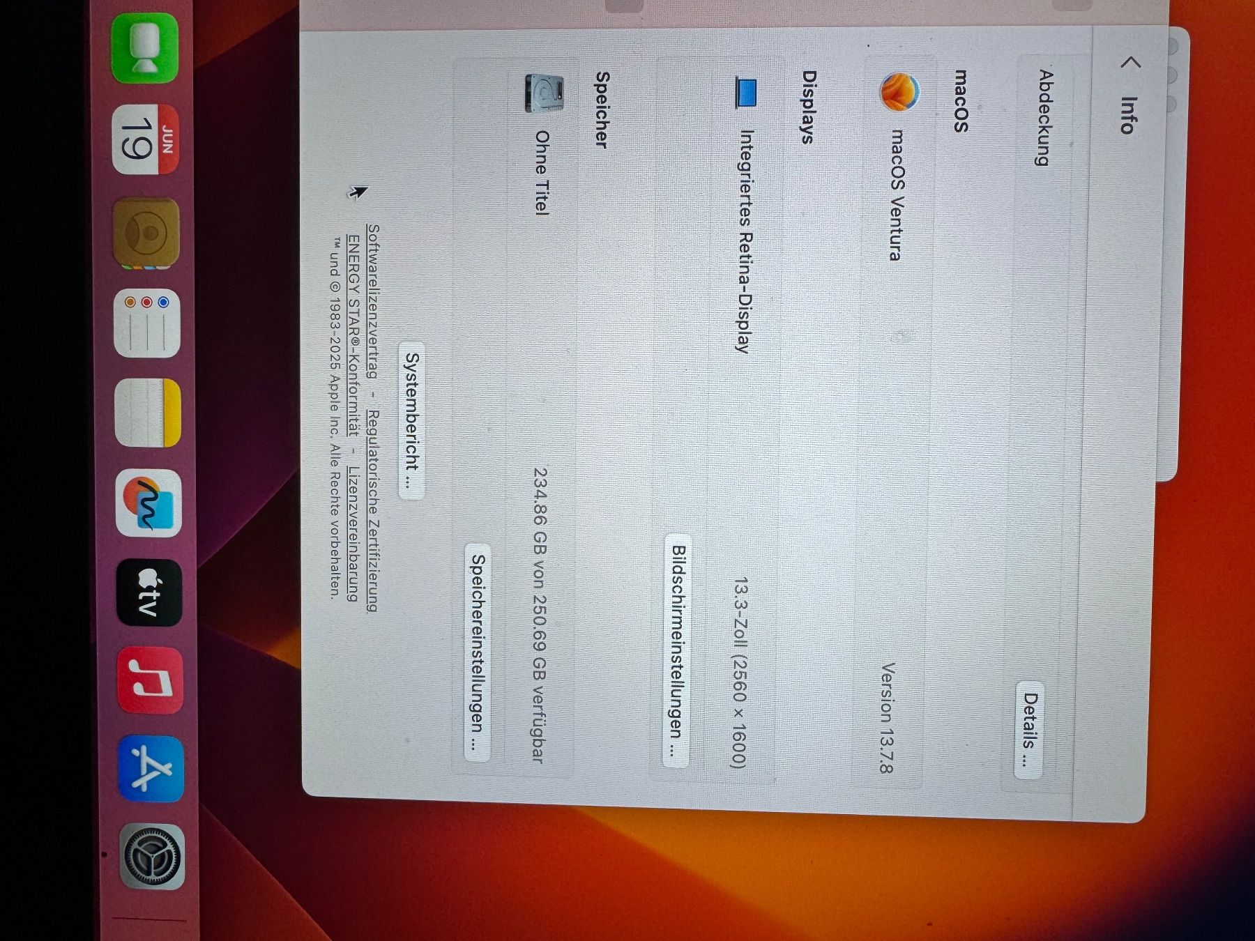 Apple Notebooks: MacBook Pro 13 – Gebraucht aus Adliswil von Busys 3