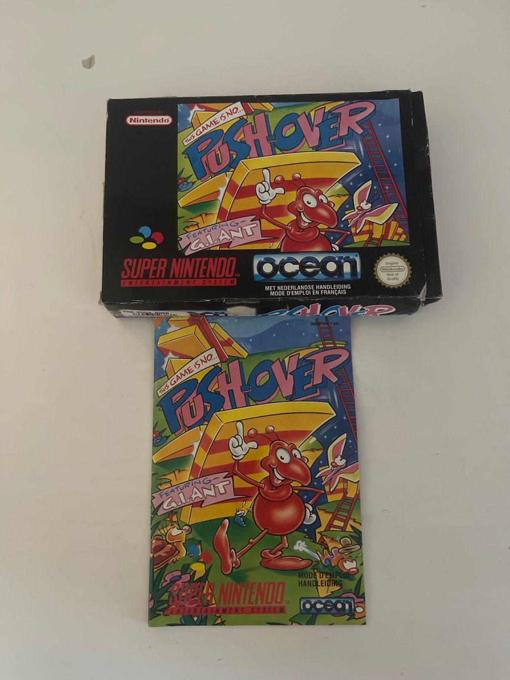 Jeux: Pushover Super Nintendo – D'occasion à Renens VD par dan_b8tt 1