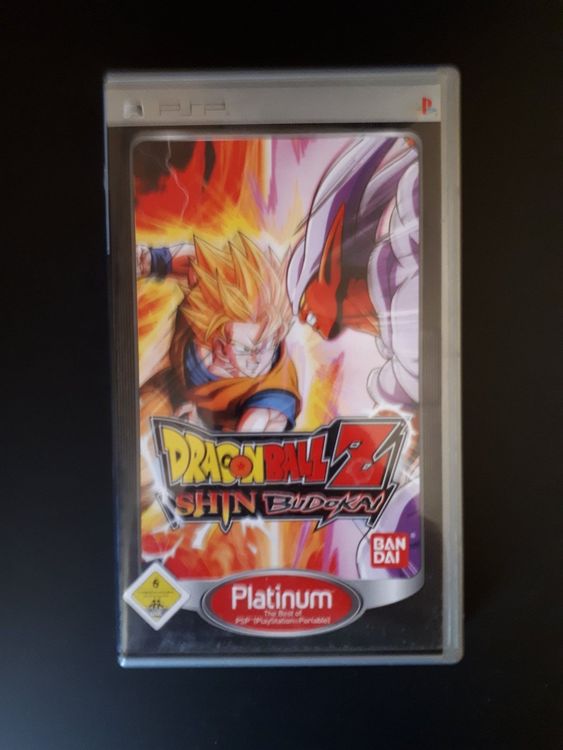 Jeu PSP Dragon Ball Z Shin Budokai - Version US, édition Limitée Top Manga, Complet Avec Boîte Et Notice