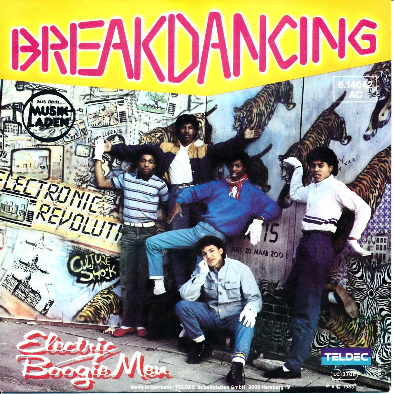 Dischi in vinile: ELECTRIC BOOGIE MEN - BREAKDANCING (7'' Vinyl Single NM) – Usato da Hedingen venduto da Studers
