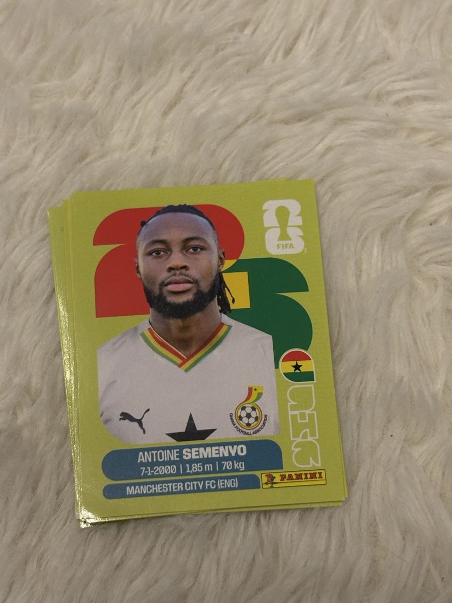 Panini Carte collezionabili: Panini Fifa 2026- Ghana – Nuovo (secondo la descrizione) da Yverdon-les-Bains venduto da Livia.vtier