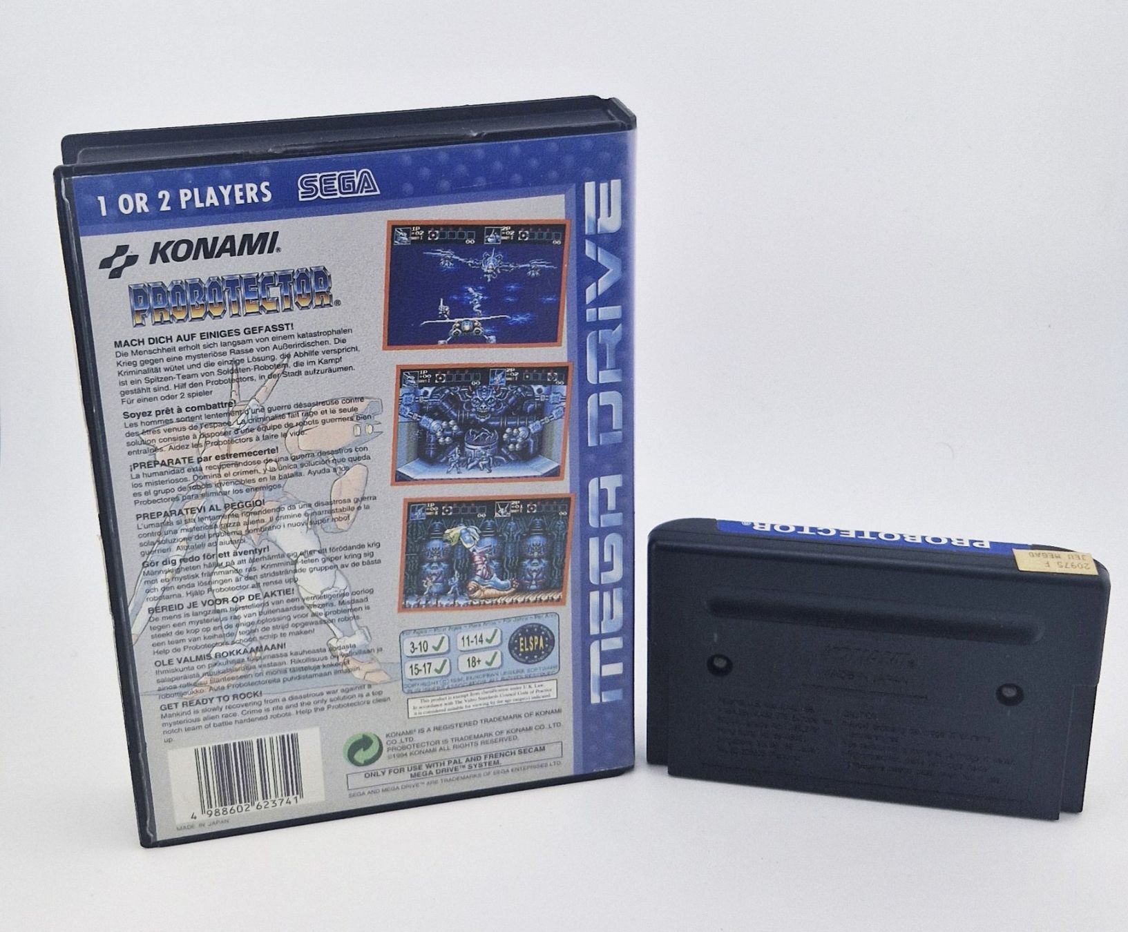 Sega Spiele: Probotector / Sega Mega Drive – Gebraucht aus Ollon VD von sushi1224 1