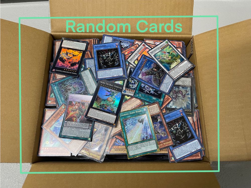 Yu-Gi-Oh Sammlung mit ca 100‘000 Karten inkl 200 Booster 3