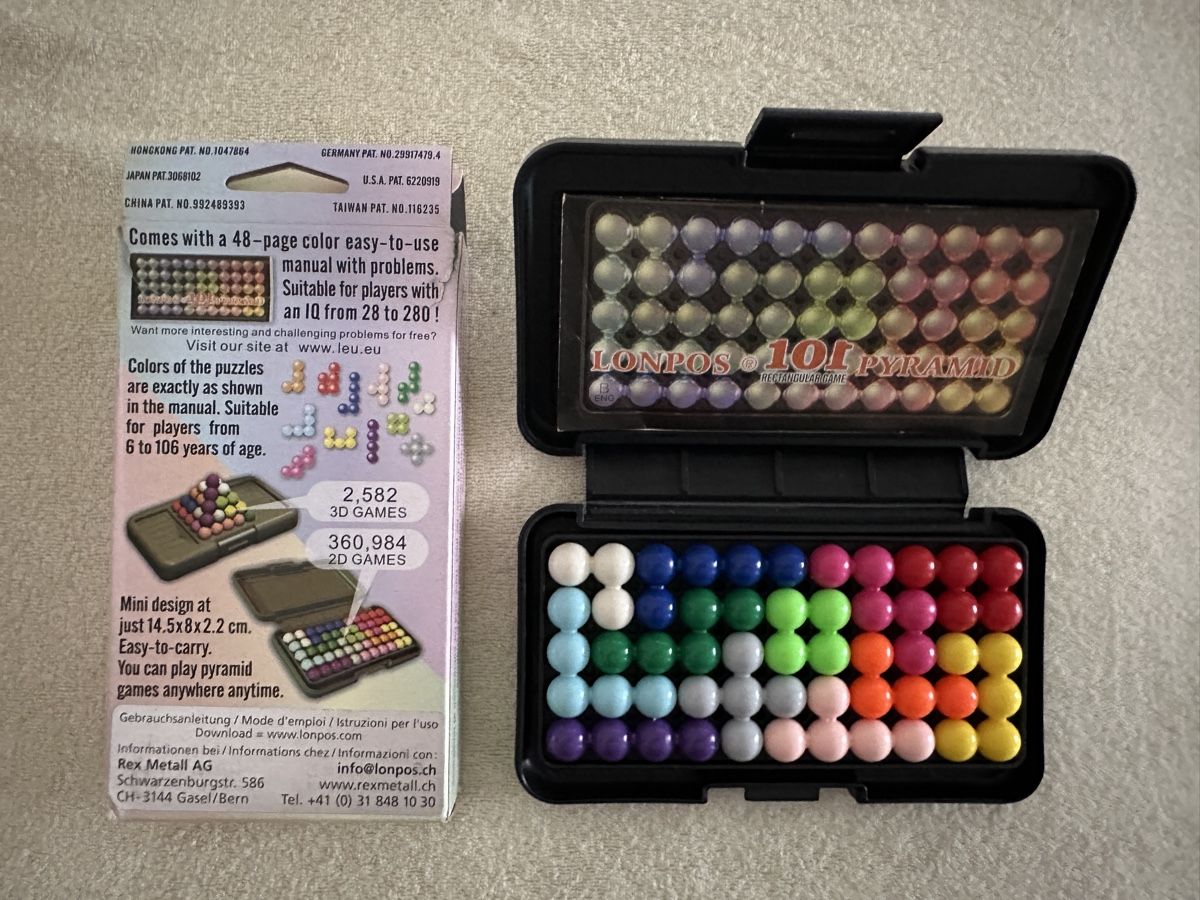 Lonpos Giochi: Lonpos 101 Pyramid Knobelspiel – Usato da Ellikon a d Thur venduto da anja_herbi 1