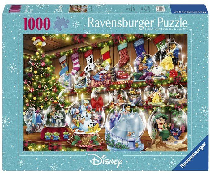 Ravensburger Puzzles: Ravensburger 1000 Teile Puzzle Schneekugelparadies – Neu und originalverpackt aus Oensingen von Liquidations-Shop