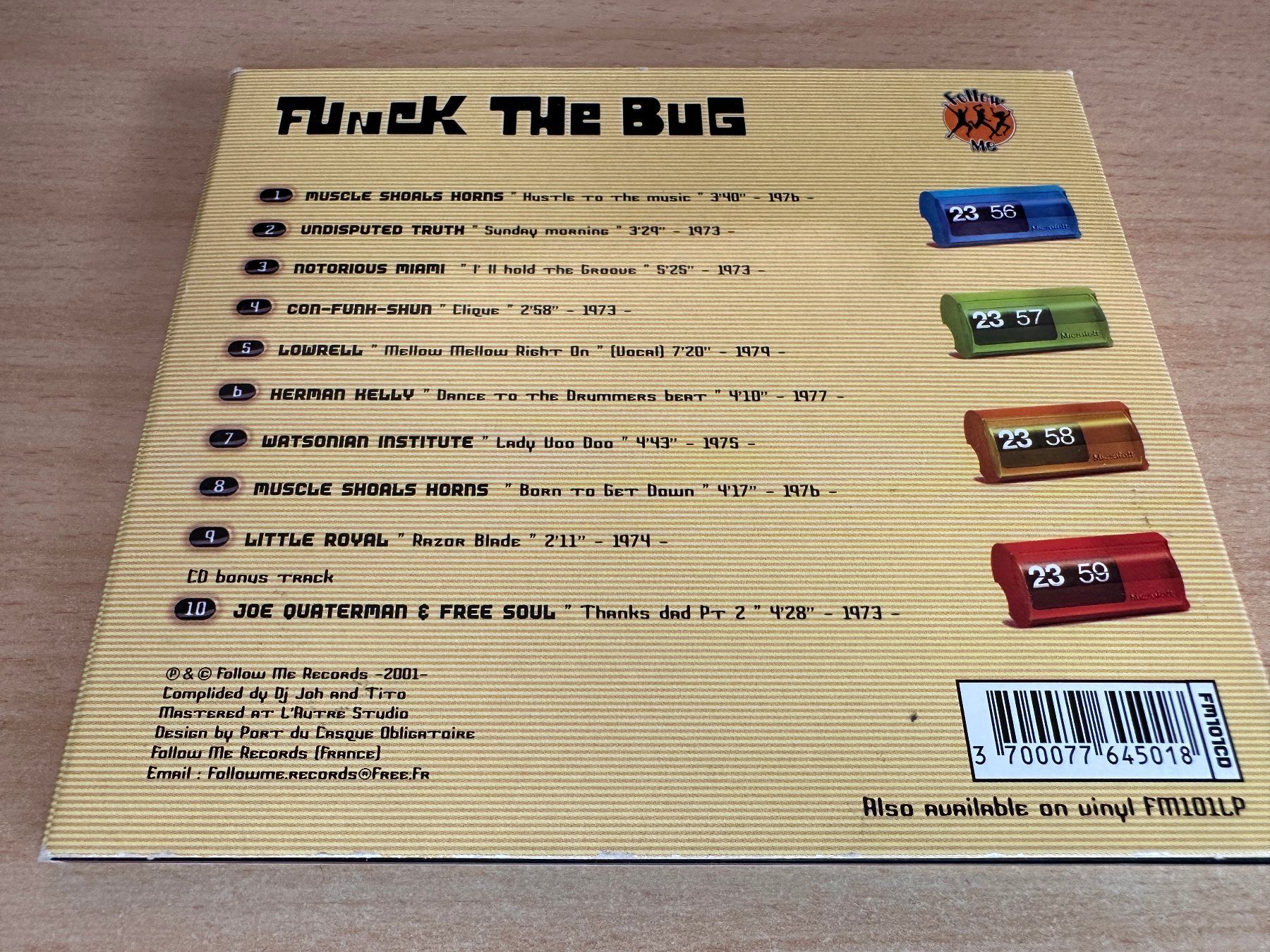 CD: Various – Funck The Bug – Usato da Rikon im Tösstal venduto da Alpenmutz 1