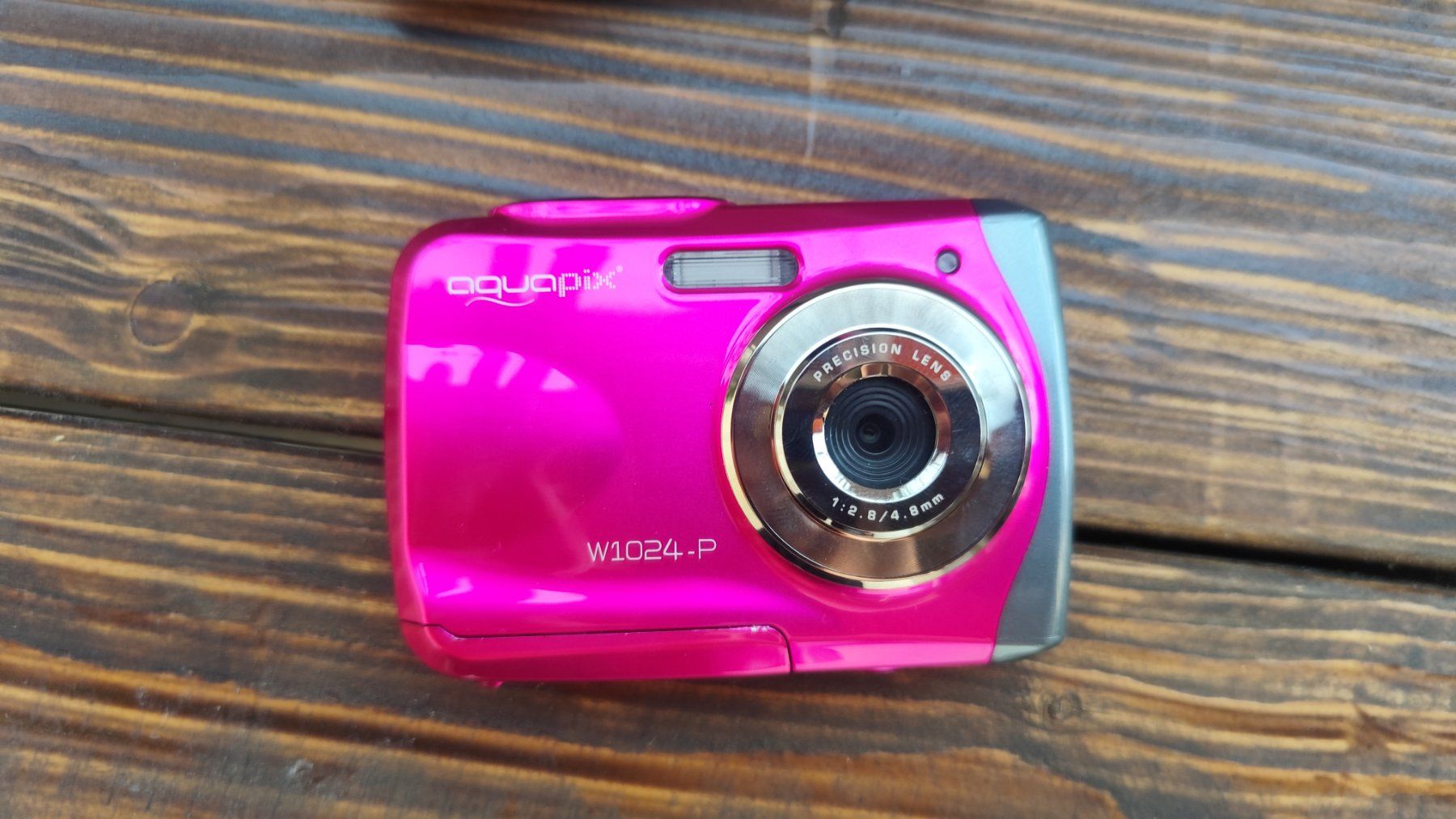 Fotocamera: Digitalkamera Aquapix w1024 Pink – Usato da Liebefeld venduto da Oakman771 2