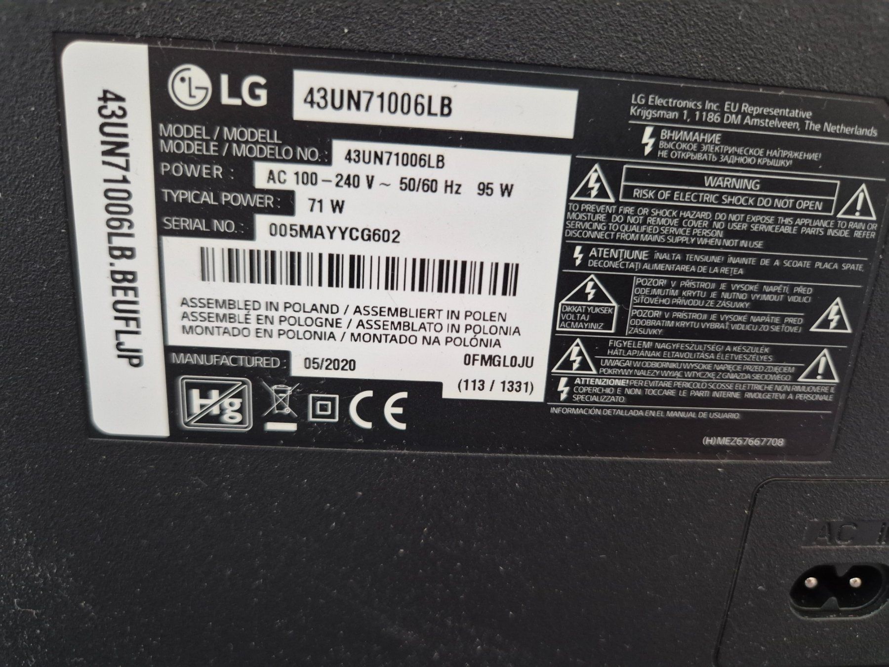 LG Televisori: LG 43" UHD 4K Smart TV – Usato da Domat Ems venduto da tchnesa 2