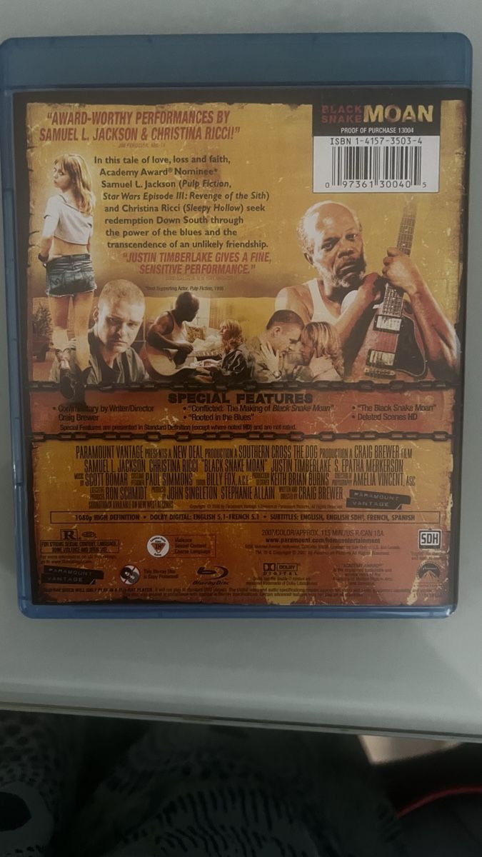 Tutti i DVDs: Black snake moan – Nuovo (secondo la descrizione) da Härkingen venduto da hamschter73 1