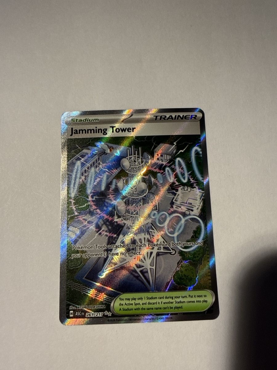Pokémon Carte collezionabili: Jamming Tower - 261 – Nuovo (secondo la descrizione) da Ascona venduto da Prime333389
