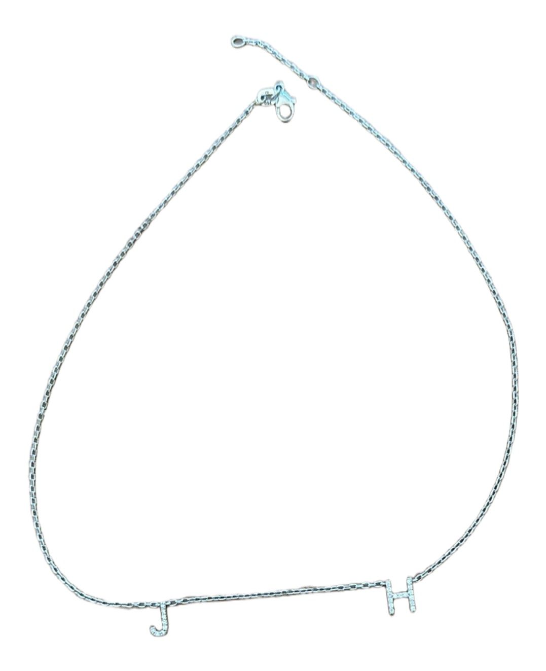 Catenine: Bespoke Diamond Letter Necklace – Usato da Stäfa venduto da syl_8vfv