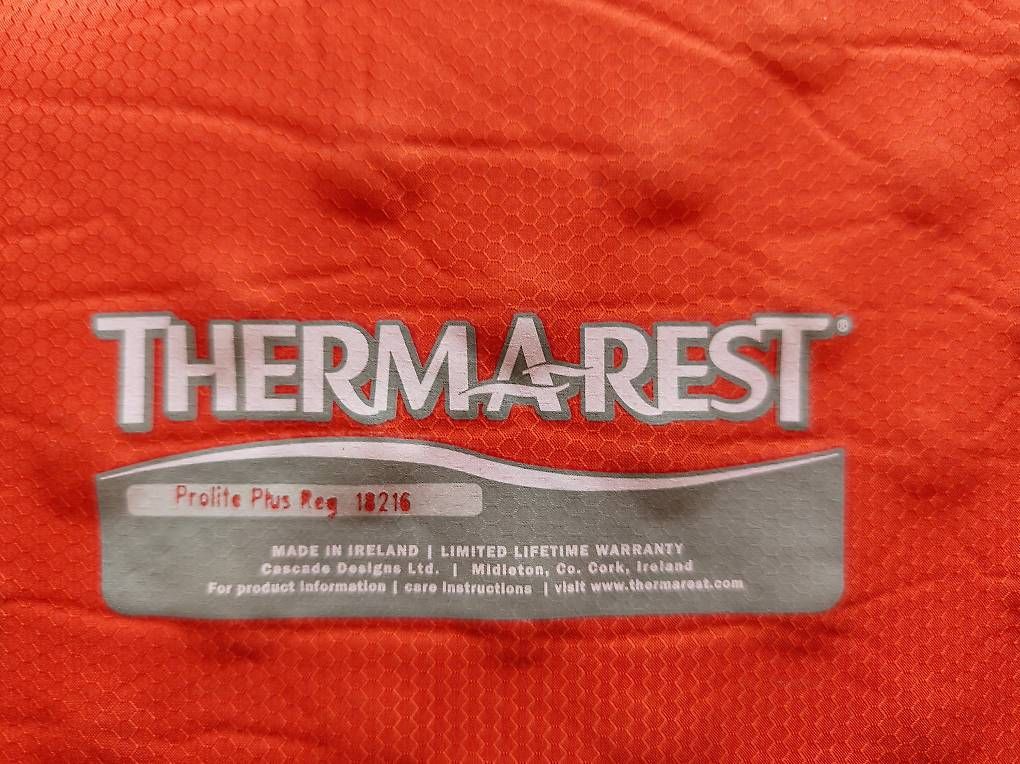 Matratzen: Matelas camping auto gonflable Thermarest Pro light plus – Gebraucht aus Chamoson von mas_f2tv