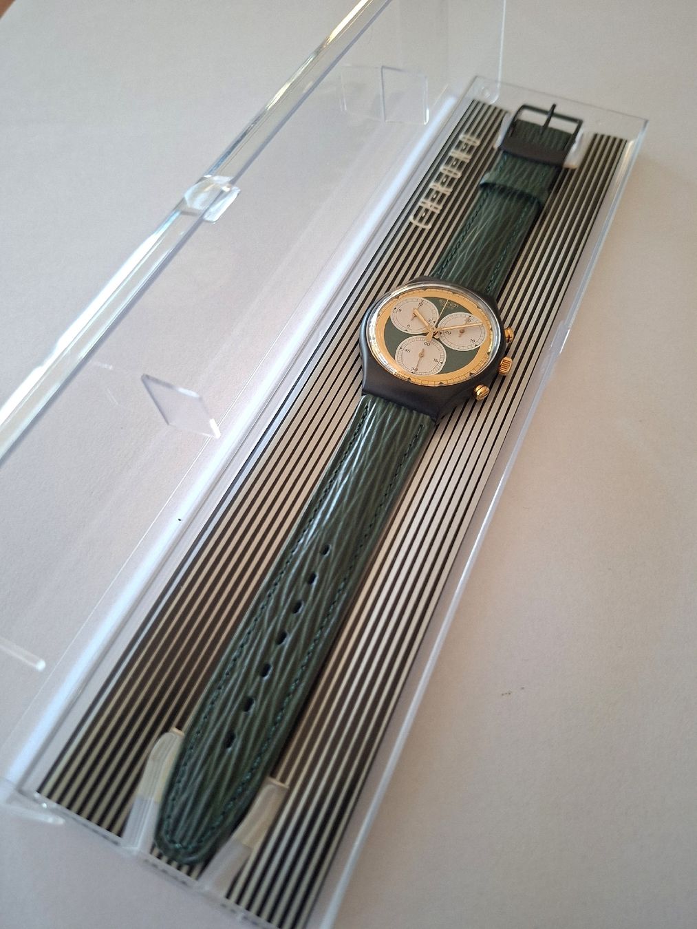 Swatch Montres: Swatch Chrono Rollerball SCB107 – Neuf (Voir description) à Spiez par -37- 4