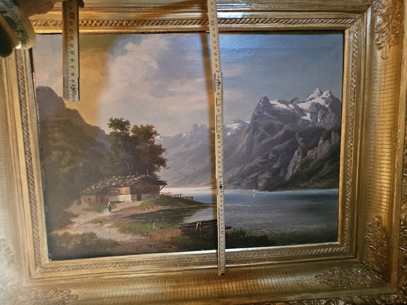 Tableaux: gemälde antik – Défectueux à Schwellbrunn par Omega-alpha 5