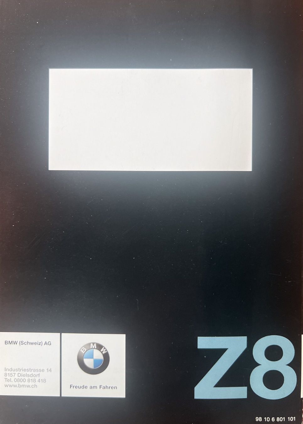 BMW Documenti: ORIGINAL PREISLISTE | BMW Z8 - TYP E52 | AB 01.03.2002 – Usato da Unterägeri venduto da Isha04 1