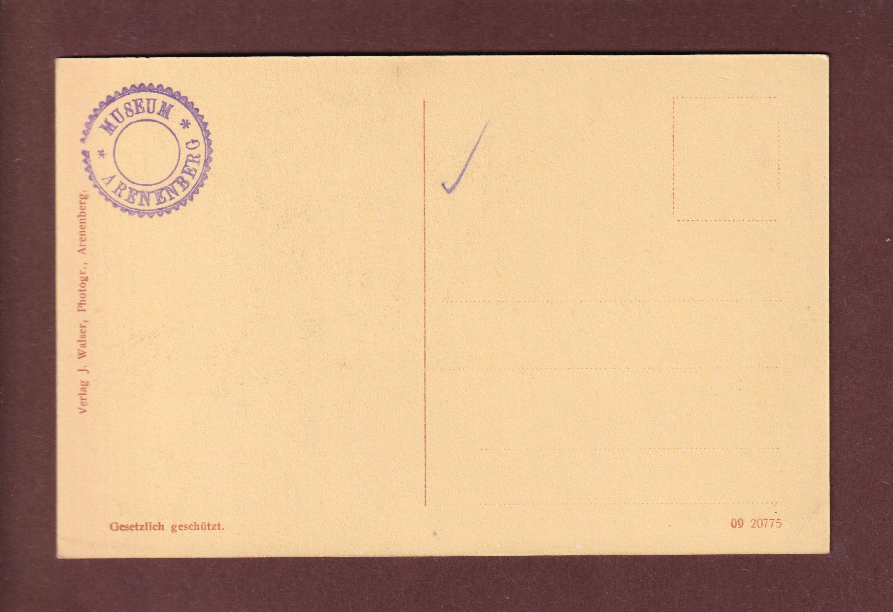 Cartoline postali: SCHLOSS SALENSTEIN – Usato da Pully venduto da nicecards 1