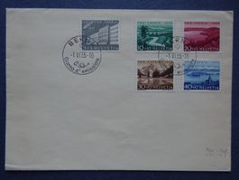1955 Pro Patria FDC BERNA SBK2020 175.00