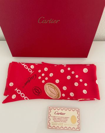 Cartier Foulard aus Seide