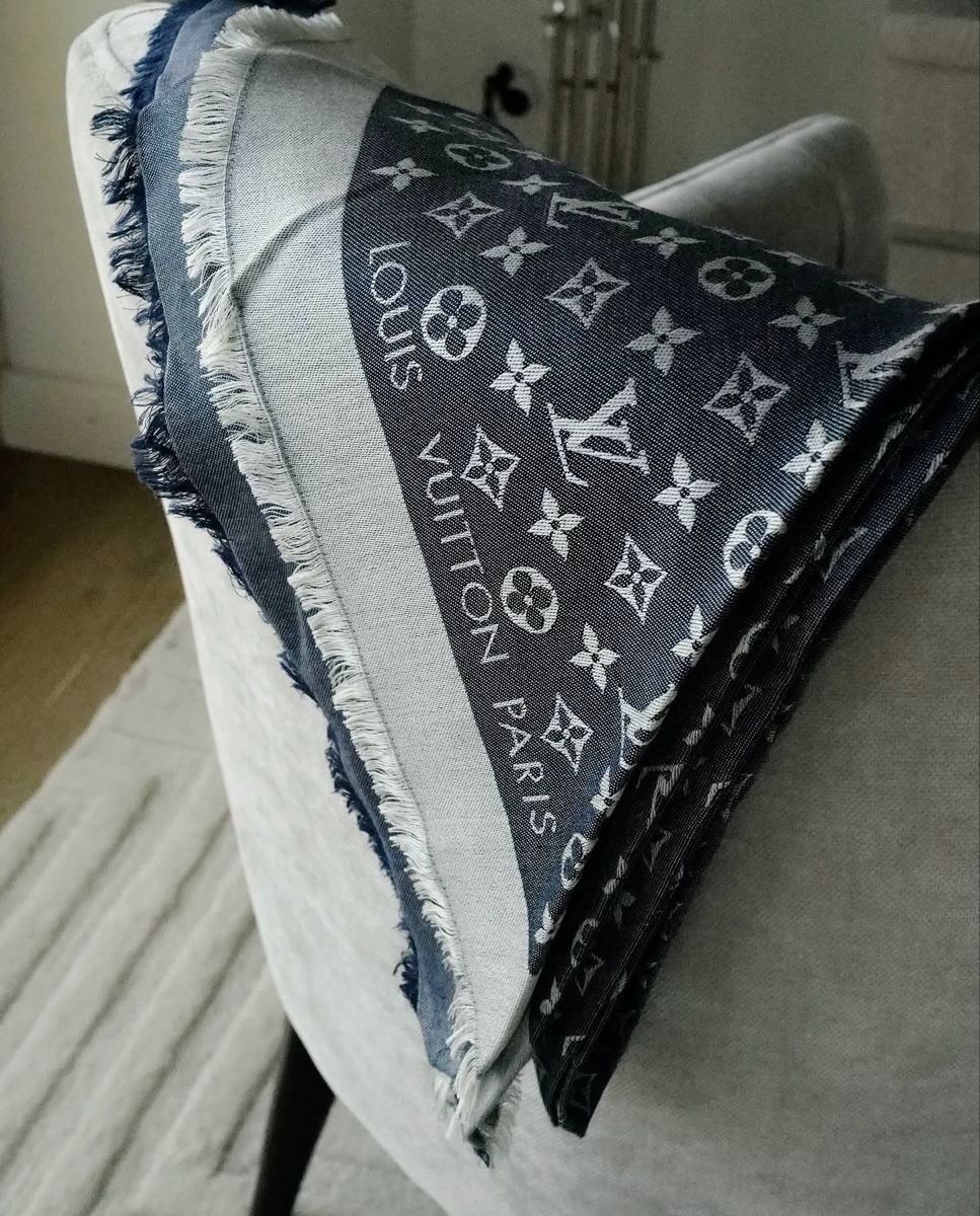 Louis Vuitton Foulard & Sciarpe: Louis Vuitton Monogram denim scarf new – Nuovo (secondo la descrizione) da Birr venduto da ima_m55p 3