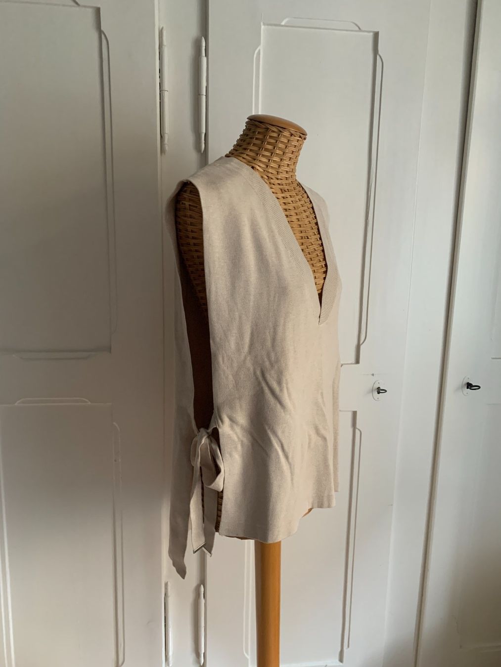 S.Oliver Pulls & Sweat-shirts: S.OLIVER - Feinstrick Pullunder beige M – D'occasion à Zürich par Diazaio 1