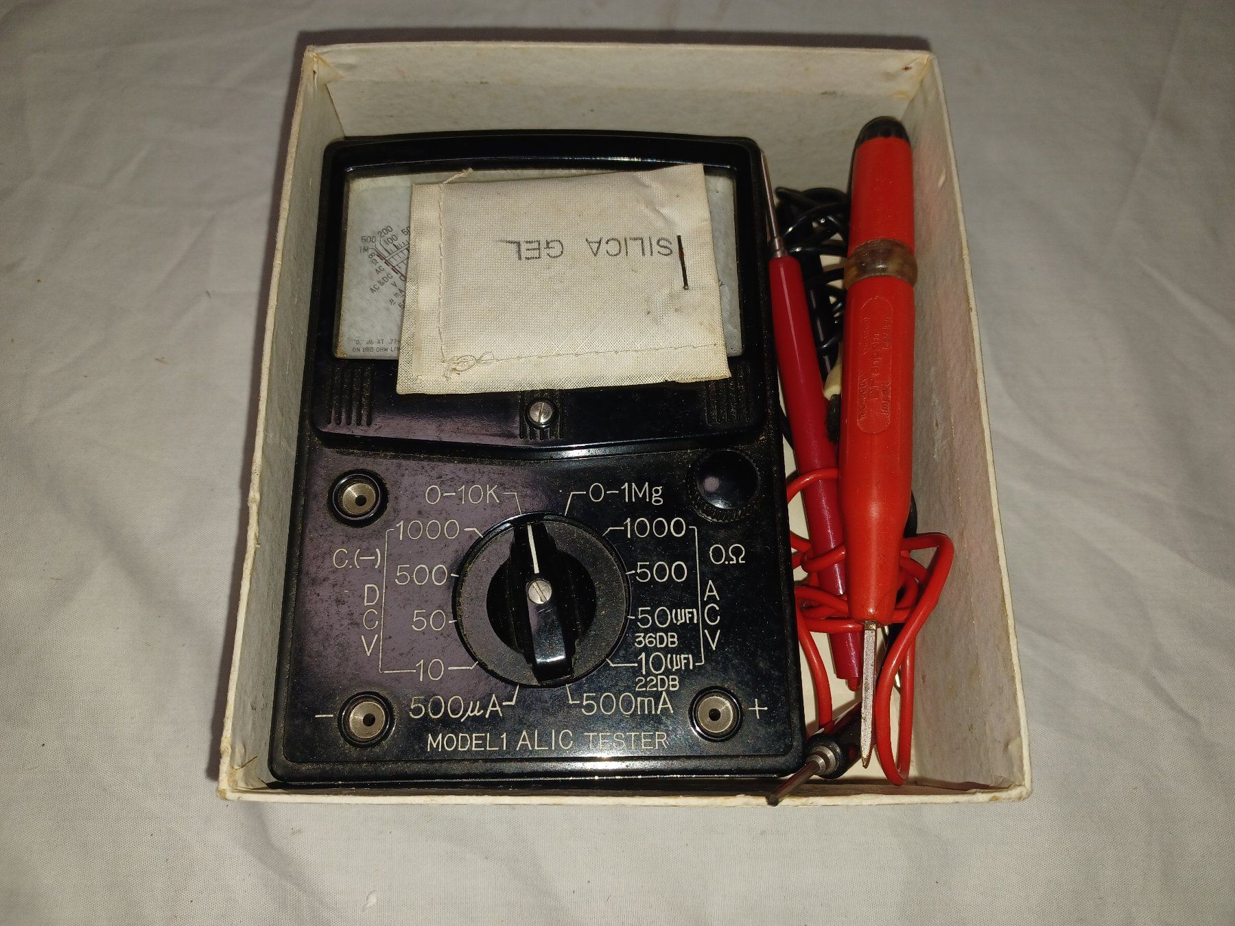 Misurare: Alic Multimeter, Vintage – Difettoso da Linthal venduto da Luther 5