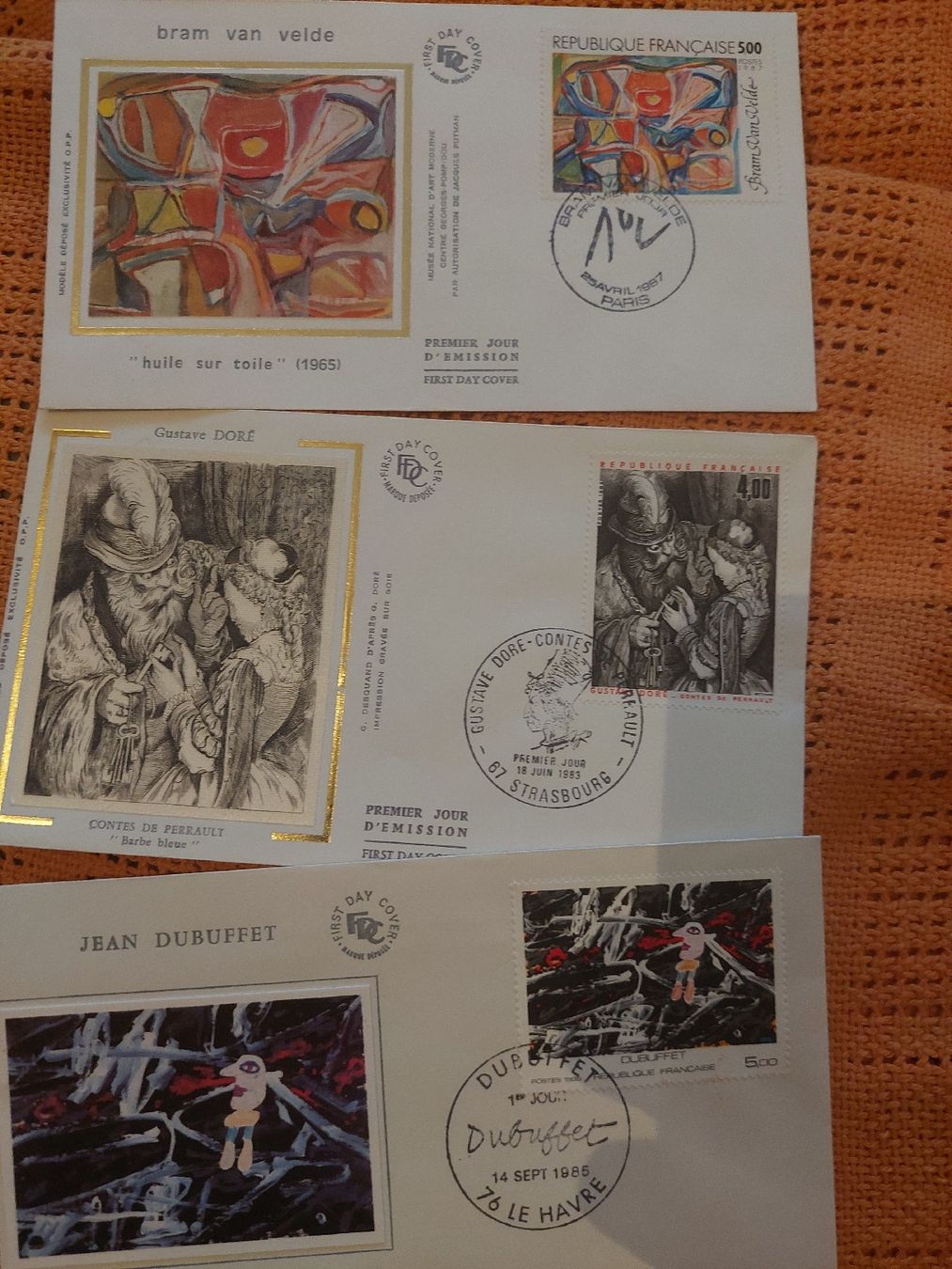 Tutti i francobolli: Timbres de France  – Usato da Le Locle venduto da wchs 7