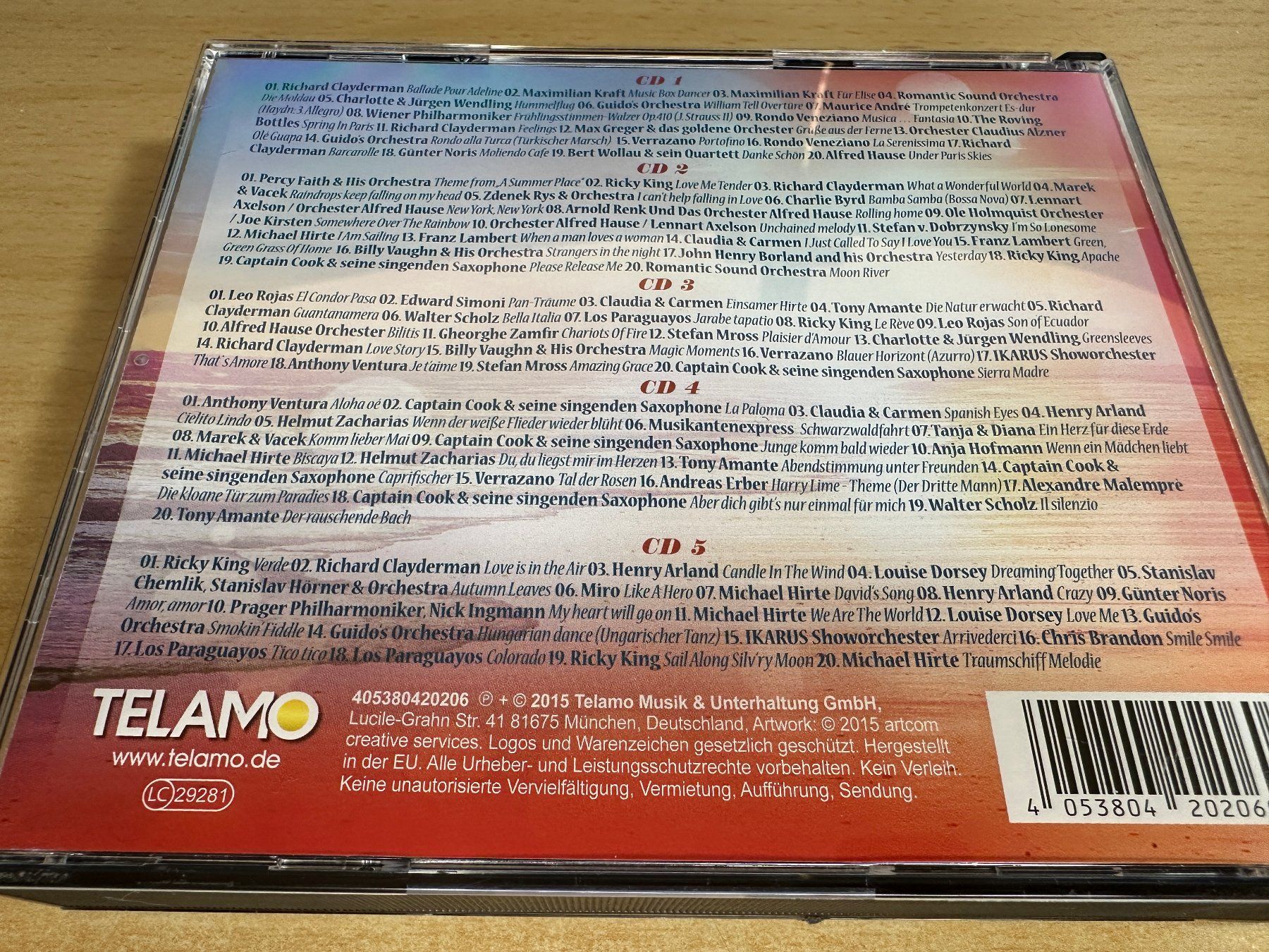 CD: Various - Im Wunderland der Melodien - 5 CD – Usato da Rikon im Tösstal venduto da Alpenmutz 1