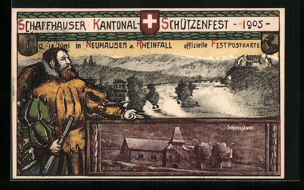 Ansichtskarten: Neuhausen / Rheinfall, Schaffhauser Kant – Gebraucht aus Berlin von bartko-reher