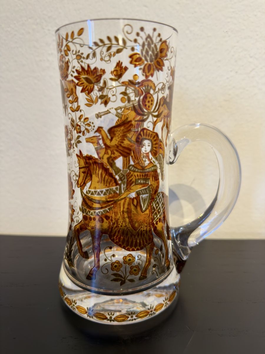 Bicchieri: Bierkrug von Alfred Taube oder Nachtmann – Nuovo (secondo la descrizione) da Widnau venduto da kustercarmen 9