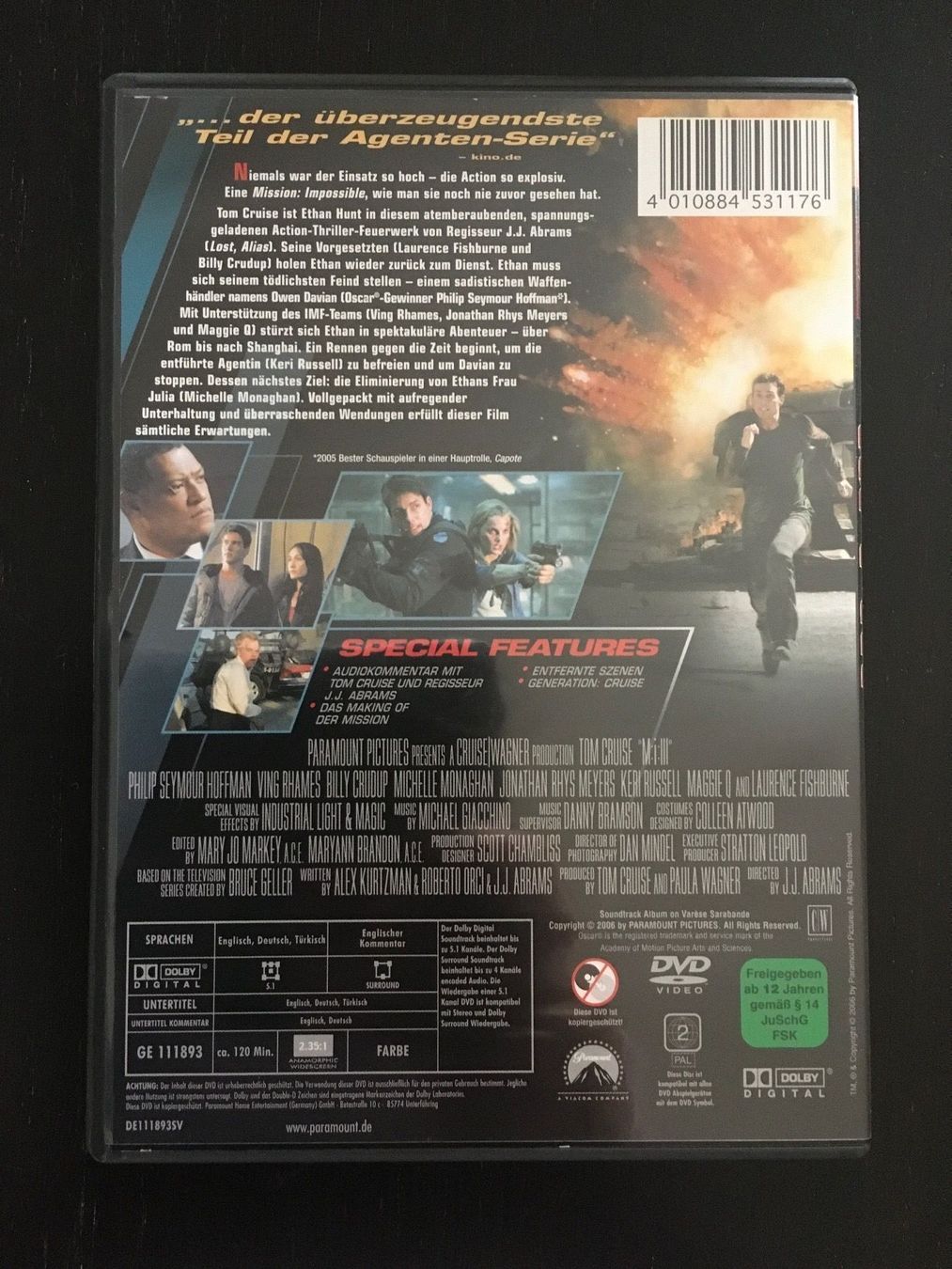 Alle DVDs: DVD M:i:3 – Gebraucht aus Regensdorf von scheissspiel 1