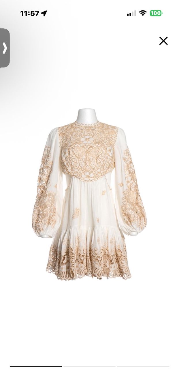 Zimmermann Robes: ZIMMERMANN Robe neuve taille 2 brodée – Neuf (Voir description) à La Croix-de-Rozon par ben_9qlz 3