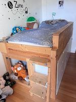 DYI Kinder Hochbett mit Ikea Nordli Kommoden
