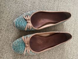 Born Carri Cork Ballerina Flats