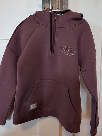 Felix Bühler Reithoodie Damen Gr. S  Aubergine 

