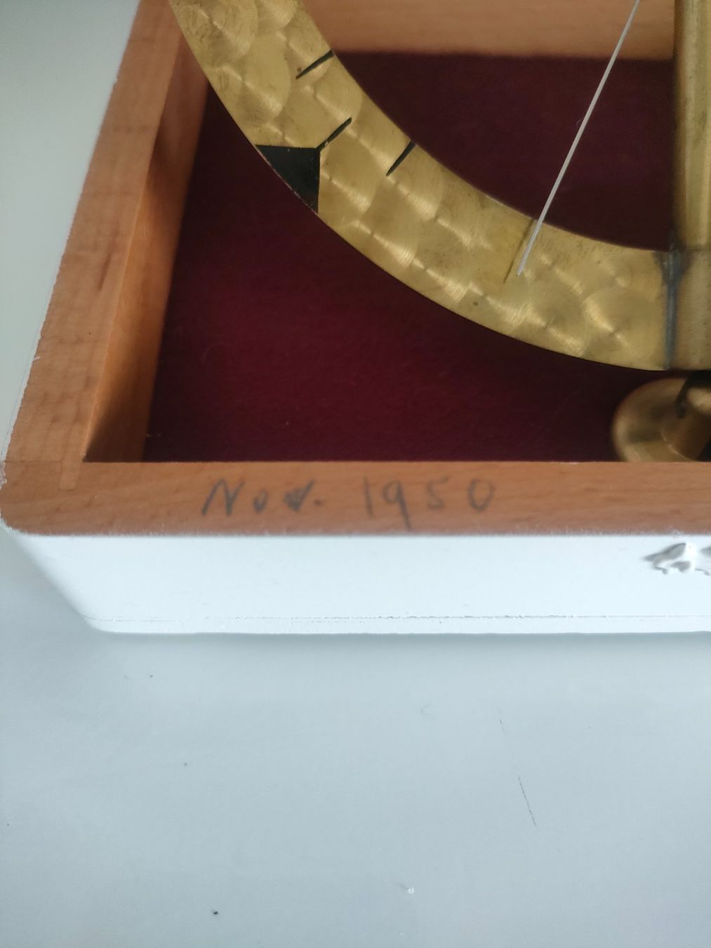 Bilance e pesi: Antike Fadenwaage aus Messing – Usato da Dietikon venduto da Tucumano1981 2