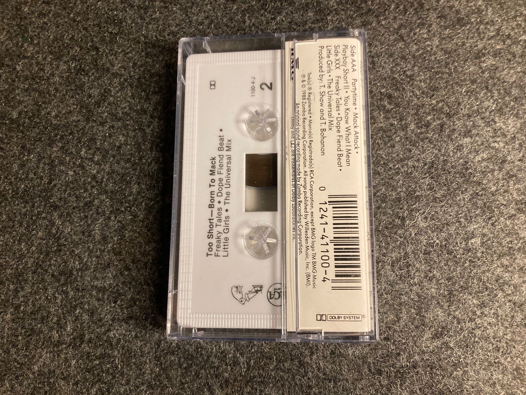 Musicassette: Too Short - Born To Mack (MC) – Usato da Fribourg venduto da Karushi 2